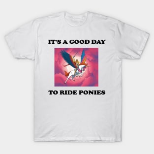 It's A Good Day To Ride Ponies T-Shirt